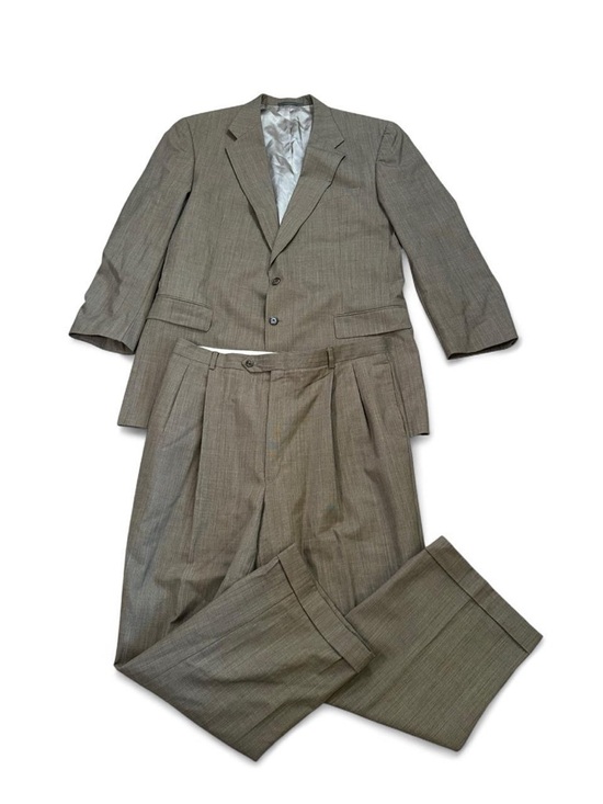 Kountz & Rider Other - Kountz & Rider Shadyside Men’s 100% Worsted Wool Tessuto 2-Piece Suit 46L